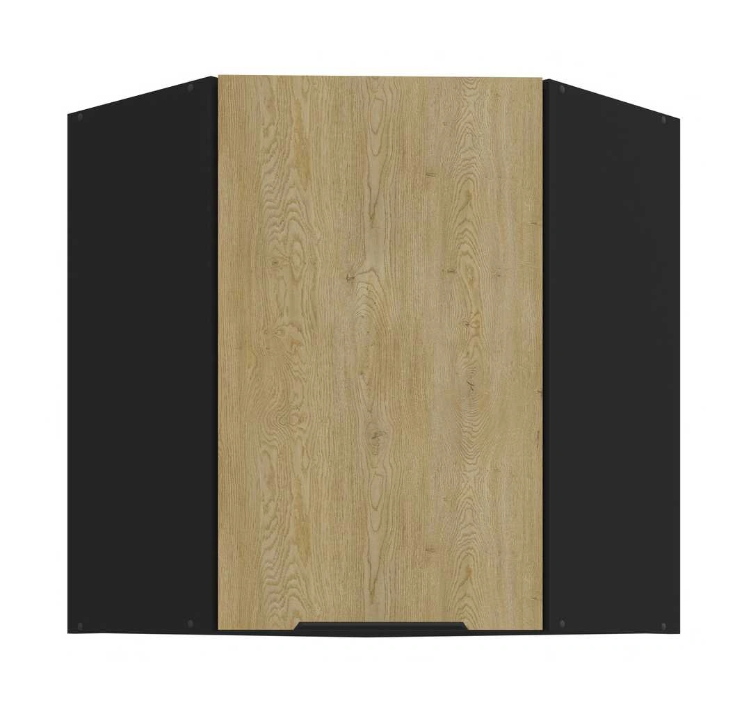 Augšējais stūra skapis 60/60 cm Cremona 60x60 GN-72 45 grādi 1F