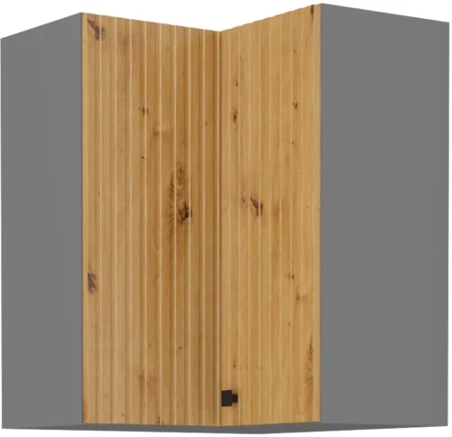 Augšējais stūra skapis 60 cm Ava 58×58 GN-72 2F 90 grādi