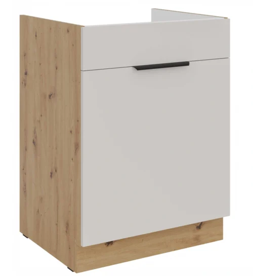 Apakšējais skapītis 60 cm izlietnes atvilktnei Solea 60 ZL 1S BB
