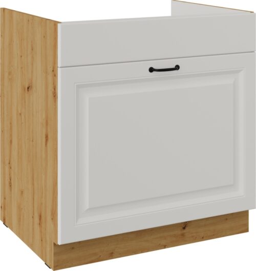 Apakšējais skapītis 80 cm, izlietne, atvilktne, Stillo artisan/balts 80 ZL 1S BB PREMIUM BOX