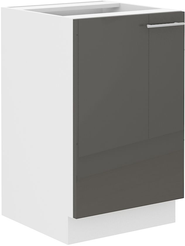 Apakšējais skapītis 50 cm Lara Grey 50 ZL1F BB izlietne