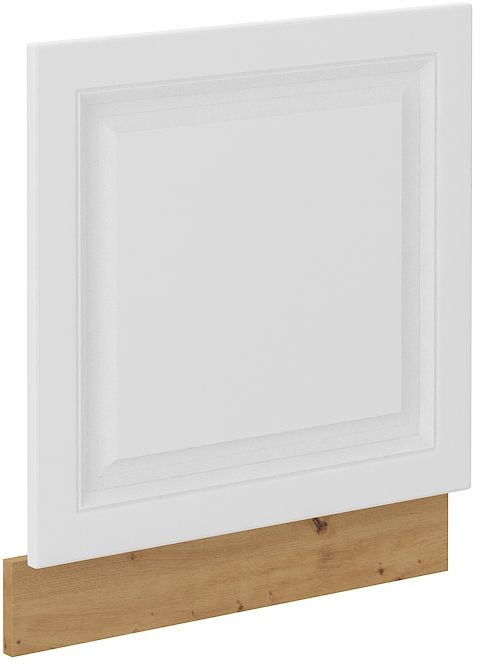 Trauku mazgājamās mašīnas priekšpuse, 60 cm, atvērts panelis, Stillo, artisan/balts, ZM, 570×596