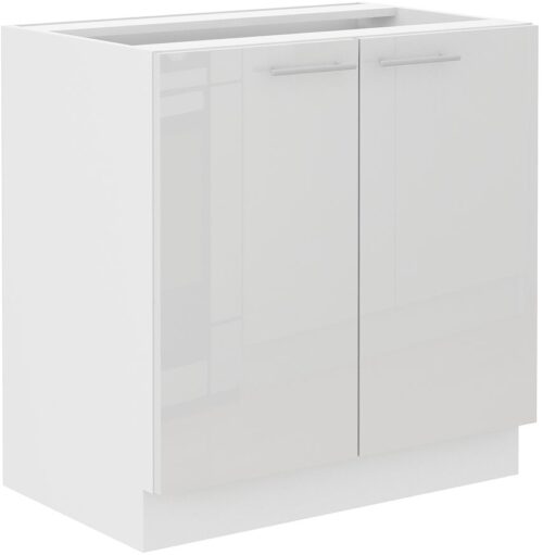 Apakšējais skapītis 80 cm Lara White 80 ZL2F BB izlietne