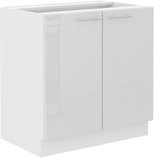 Apakšējais skapītis 80 cm Lara White 80 D2F BB