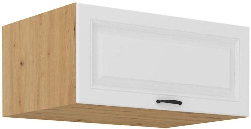 Zems, dziļš augšējais skapis 80 cm Stillo artisan/balts 80 NAGU-36 1F