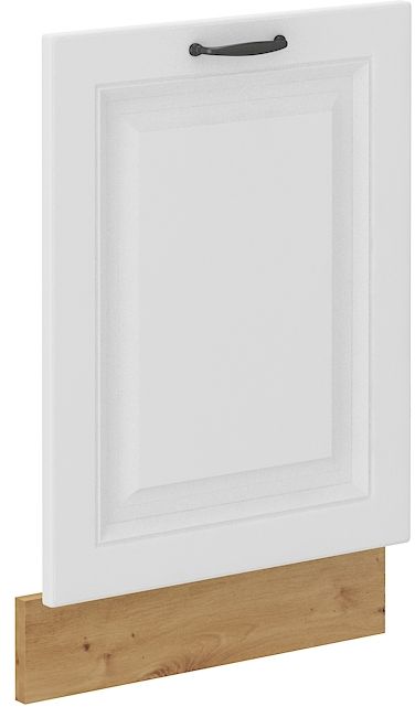 Trauku mazgājamās mašīnas priekšpuse, 60 cm, pārklāts panelis Stillo artisan/balts, ZM 713×596