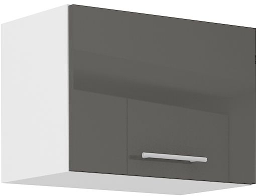 Sienas skapis 50 cm ar nosūcēju Lara Grey 50 GU-36 1F