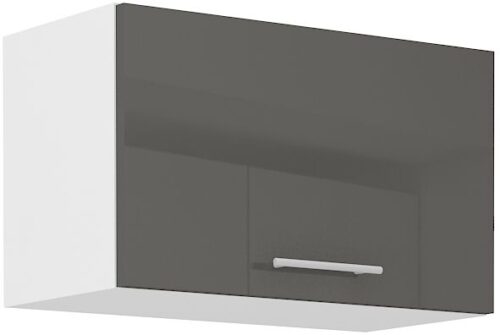 Sienas skapis 60 cm ar tvaika nosūcēju Lara Grey 60 GU-36 1F