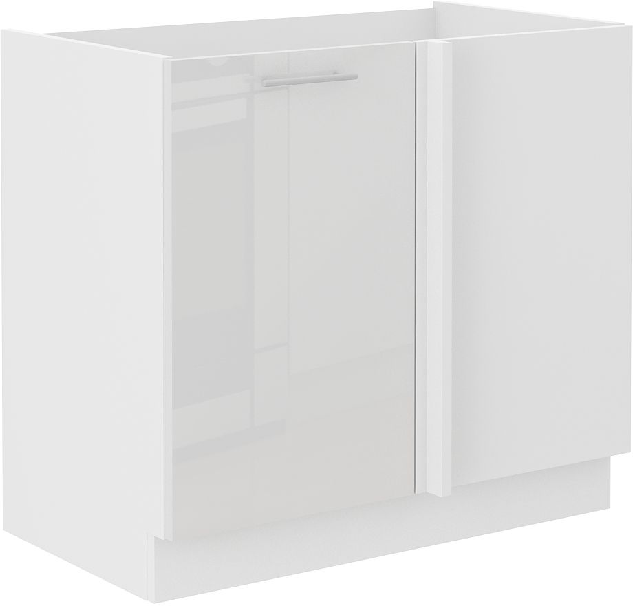 Stūra skapītis apakšā 105/60 cm Lara White 105 ND1F BB