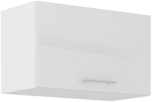 Sienas skapis 60 cm ar tvaika nosūcēju Lara White 60 GU-36 1F
