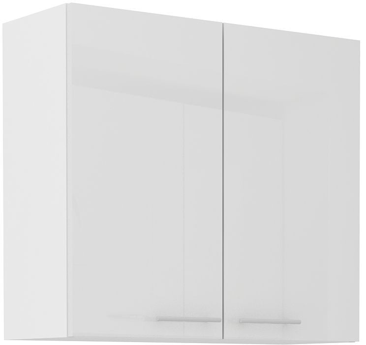 Sienas skapis 80 cm Lara White 80 G-72 2F