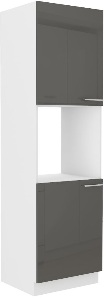 60 cm kolonnas krāsns Lara Grey 60 DP-210 2F