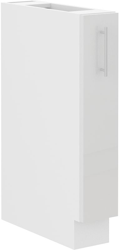 Apakšējais skapītis 15 cm Cargo Lara White 15 D CARGO BB