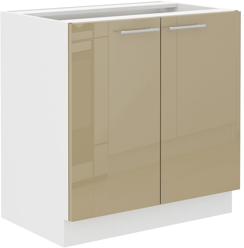Apakšējais skapītis 80 cm Lara Cappucino 80 ZL2F BB izlietne