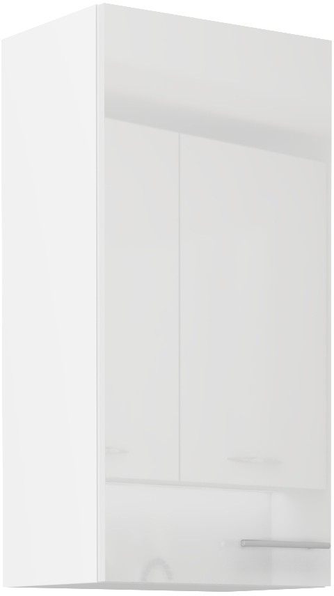 Sienas skapis 45 cm Lara White 45 G-90 1F