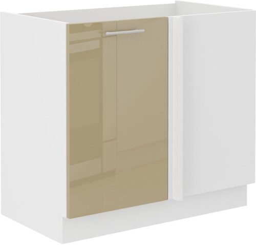 Stūra skapītis apakšā 105/60 cm Lara Cappucino 105 ND1F BB