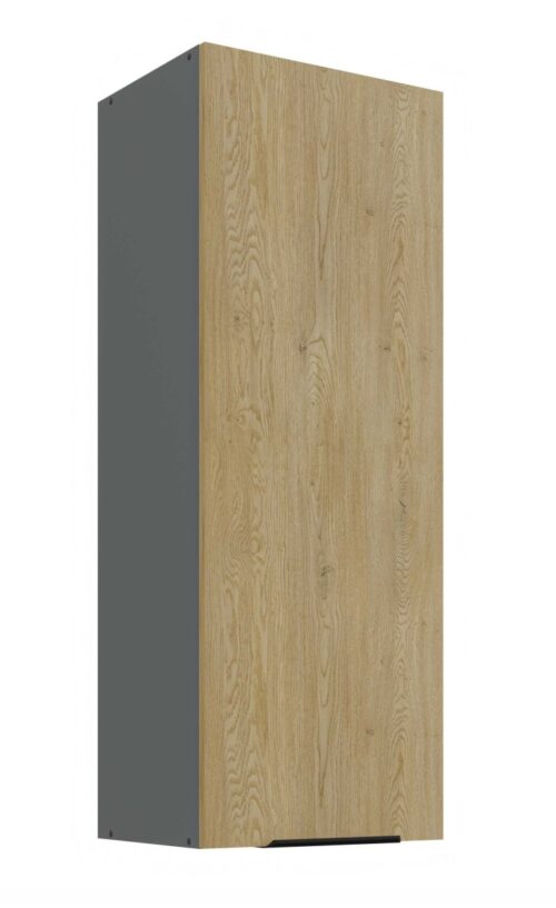 Sienas skapis 45 cm Cremona antracīta krāsā 45 G-108 1F