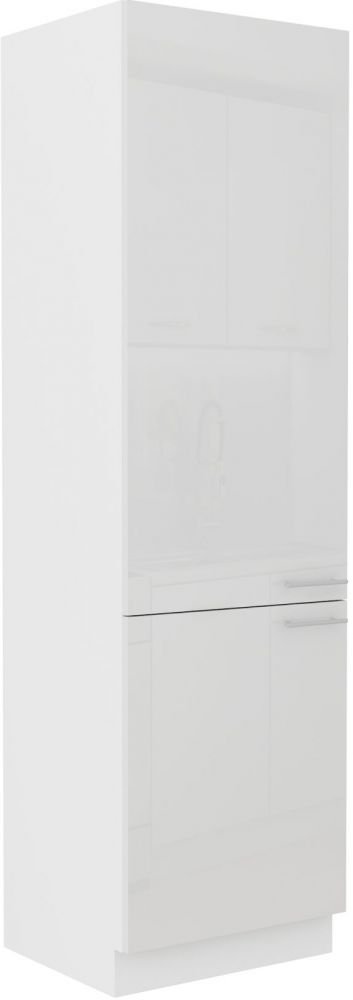 60 cm augsts skapis Lara White 60 LO-210 2F ledusskapim