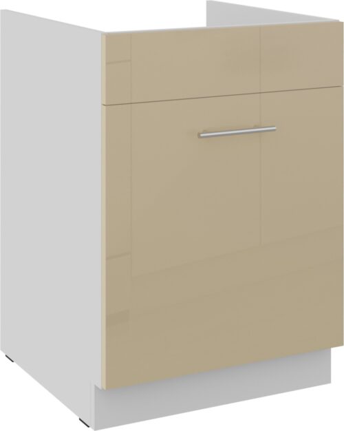 Apakšējais skapītis 60 cm, izlietne, atvilktne, Lara Cappucino 60 ZL 1S BB PREMIUM BOX