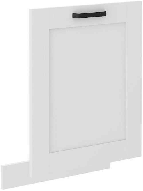 Trauku mazgājamās mašīnas priekšpuse, 60 cm, pārklāts panelis, Luna white, ZM, 713×596