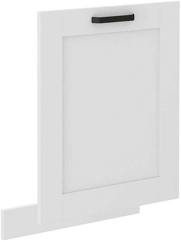 Trauku mazgājamās mašīnas priekšpuse, 60 cm, pārklāts panelis, Luna white, ZM, 713x596
