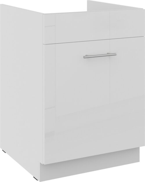 Apakšējais skapītis 60 cm, izlietne, atvilktne, Lara White 60 ZL 1S BB PREMIUM BOX