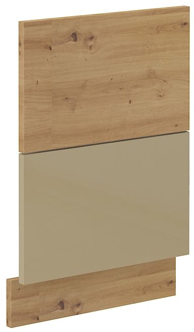 Trauku mazgājamā mašīna ar priekšpusi, atvērta 45 cm ZM 570×446 Artisan kapučīno spīdīgā krāsā