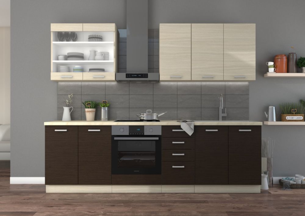 320 cm Šamonī virtuves komplekts ar pieliekamo — 6 attēls