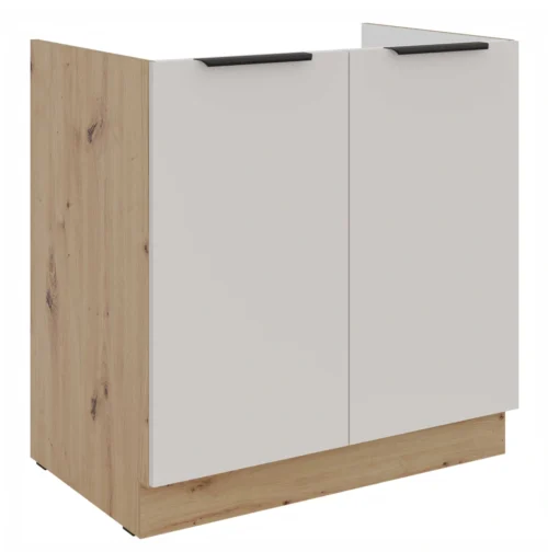 Apakšējais skapītis 80 cm, izlietne Solea 80 ZL 2F BB