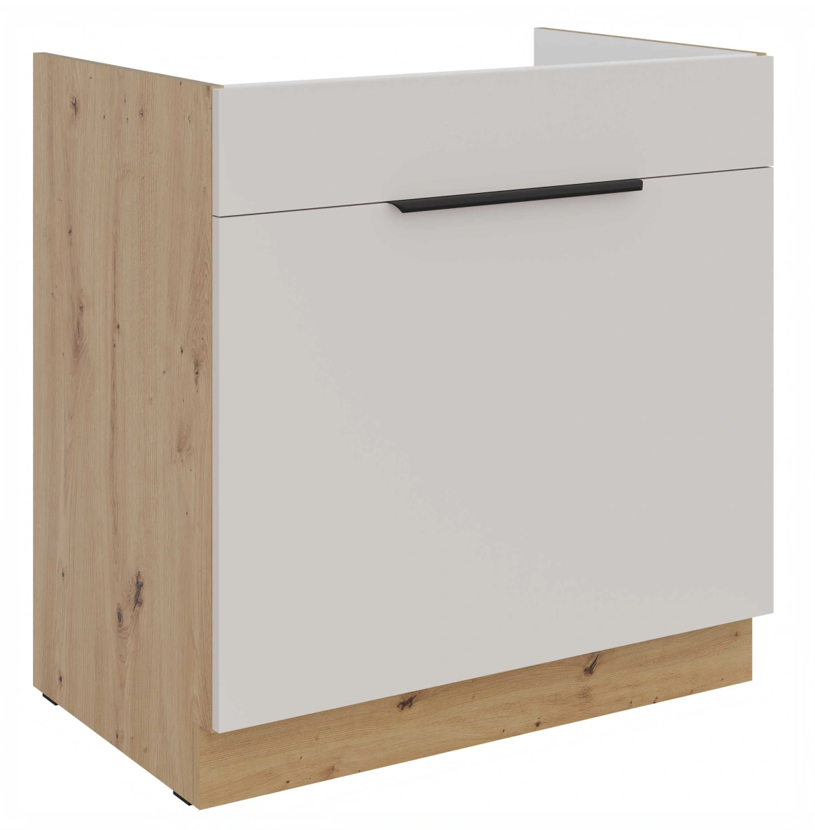 Apakšējais skapītis 80 cm izlietnes atvilktnei Solea 80 ZL 1S BB
