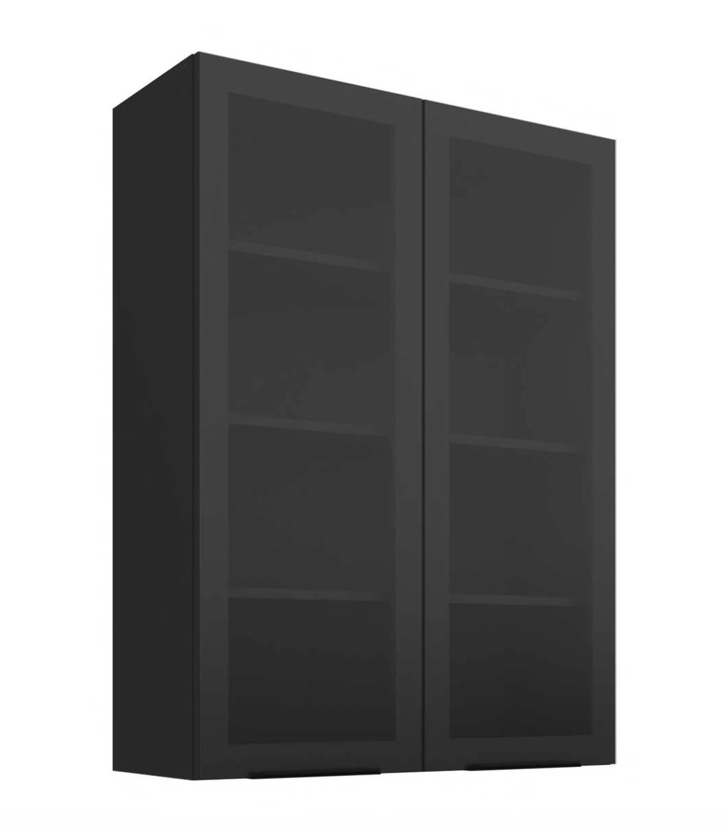 Sienas skapis 80 cm vitrīna Monza 80 GS-108 2F