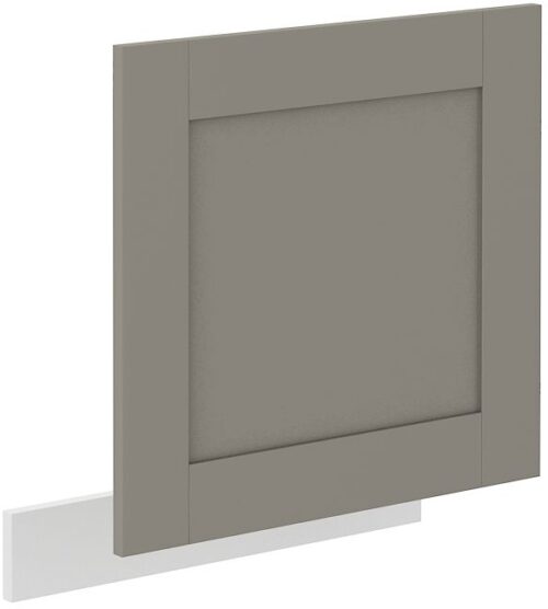 Trauku mazgājamās mašīnas priekšpuse, 60 cm, atvērts panelis, Luna balta/māla pelēka, ZM, 570×596
