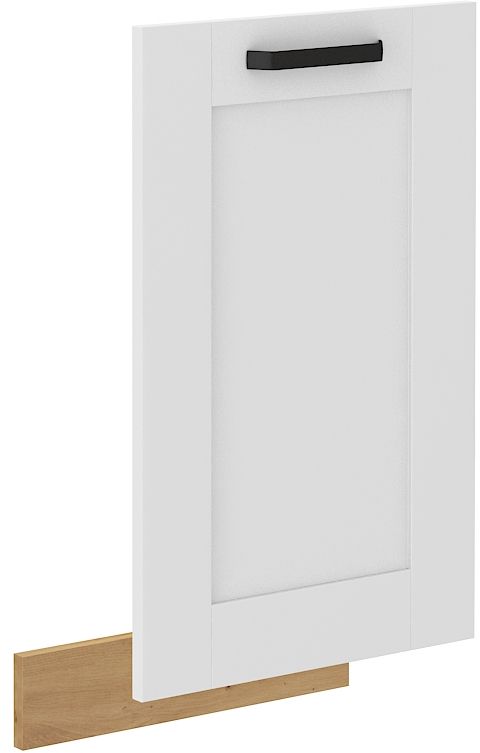 Trauku mazgājamās mašīnas priekšpuse, 45 cm, pārklāts panelis, Luna white/artisan, ZM, 713×446