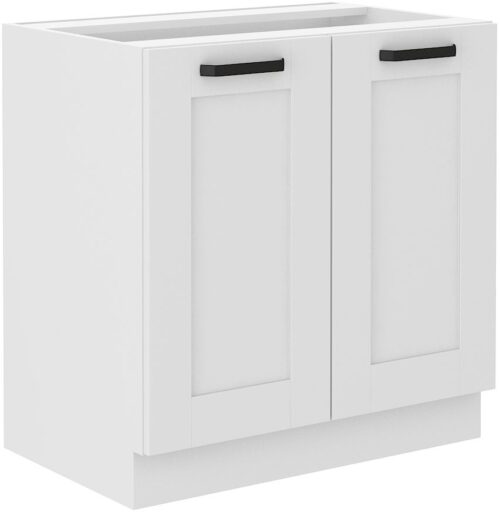 Apakšējais skapītis 80 cm Luna balts 80 D 2F BB