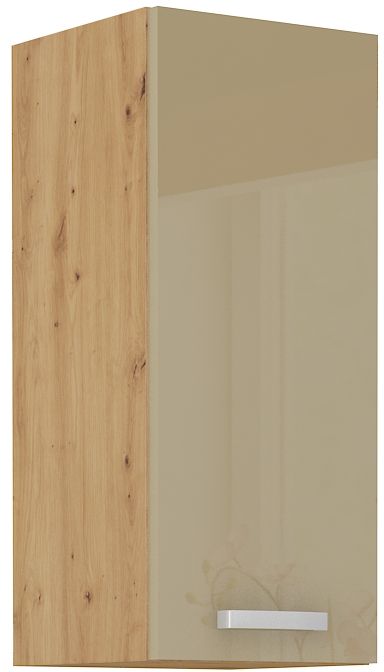 Sienas skapis 30 cm Artisan kapučīno spīdīgs 30 G-72 1F