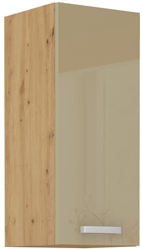 Sienas skapis 30 cm Artisan 30 kapučīno spīdīgā krāsā 30 G-90 1F