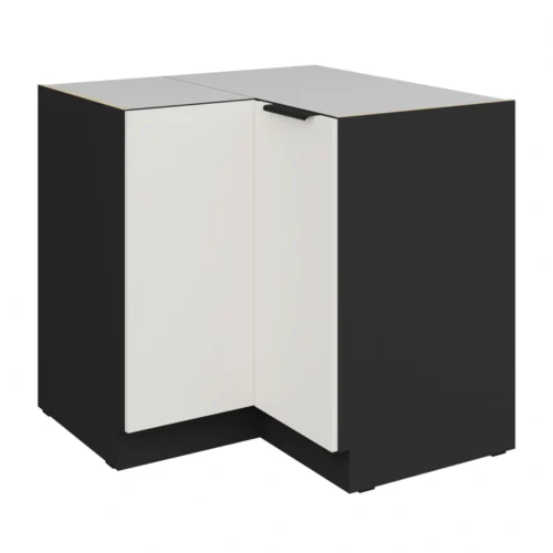 Stūra skapītis 90/90 cm Aria 90×90 ND 2F BB cokols