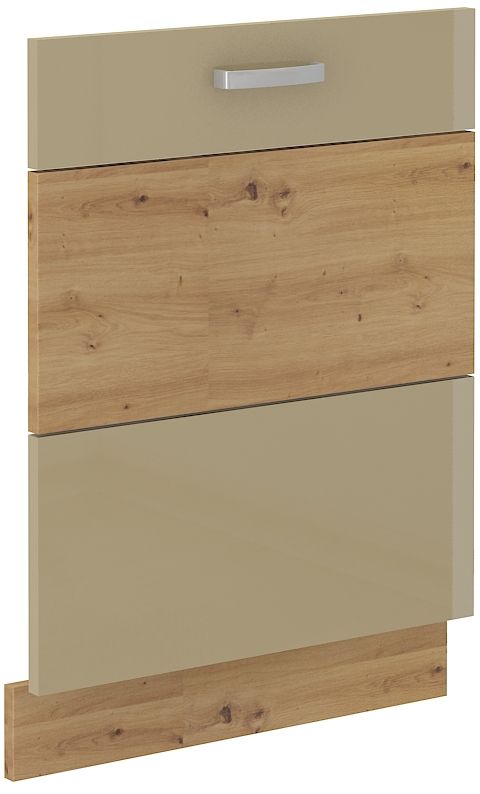 Trauku mazgājamā mašīna ar priekšējo vāku 60 cm ZM 713x596 Artisan kapučīno spīdīgā krāsā