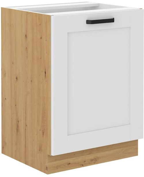Apakšējais skapītis 60 cm Luna balts/artisan 60 D 1F BB
