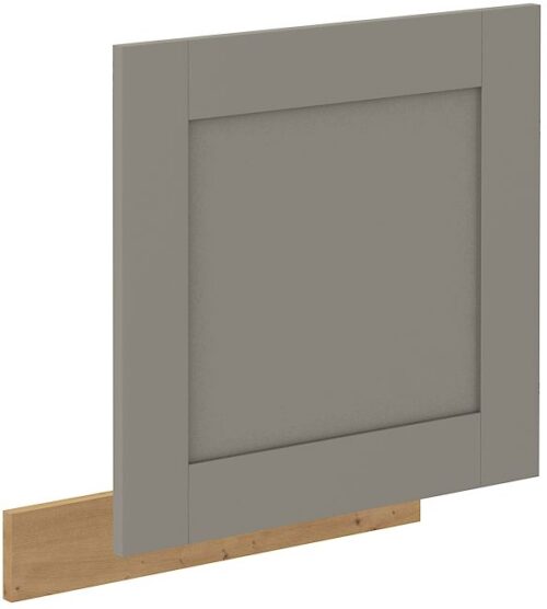 Trauku mazgājamās mašīnas priekšpuse 60 cm, atvērts panelis Luna artisan/māla pelēka ZM 570×596
