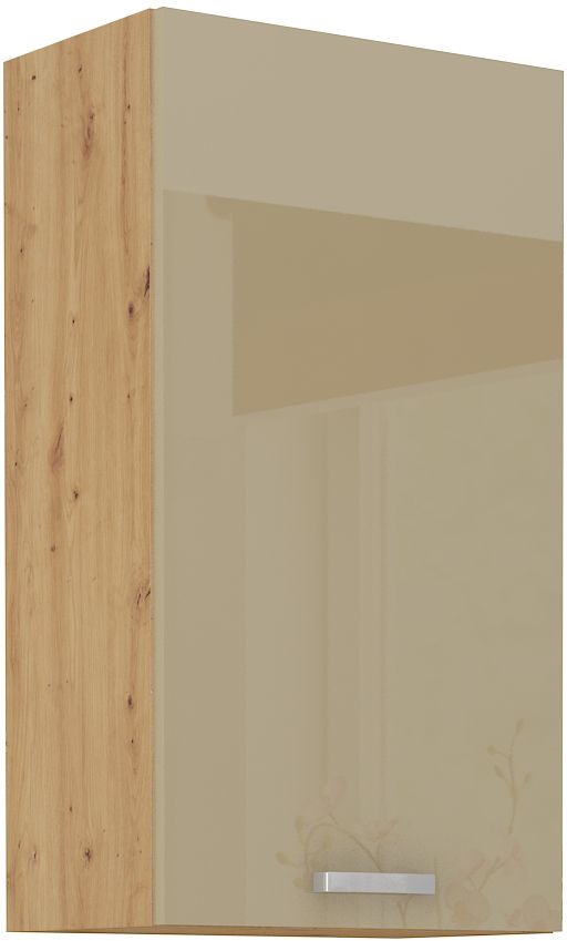 Sienas skapis 50 cm Artisan kapučīno spīdīgs 50 G-90 1F