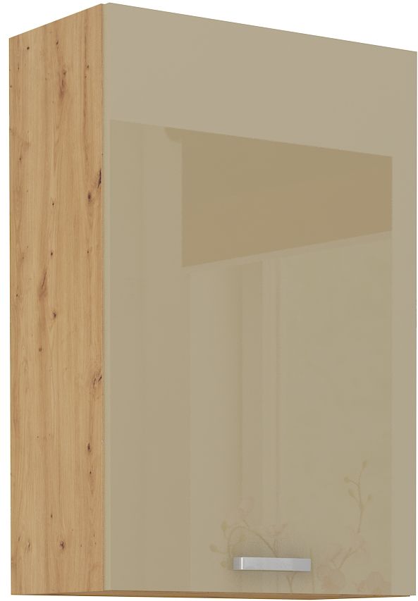 Sienas skapis 60 cm Artisan kapučīno spīdīgs 60 G-90 1F