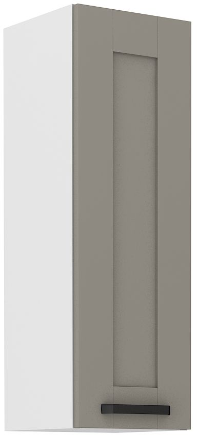 Sienas skapītis 30 cm Luna balts/māla pelēks 30 G-90 1F