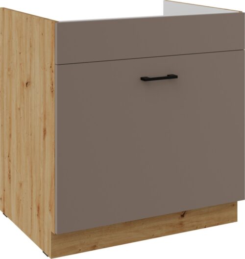 Apakšējais skapītis 80 cm izlietnes atvilktnei Bologna 80 ZL 1S BB PREMIUM BOX