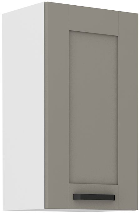 Sienas skapītis 40 cm Luna balts/māla pelēks 40 G-72 1F