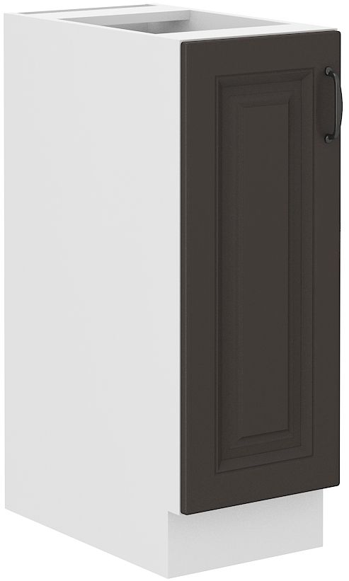 Apakšējais skapītis 30 cm Cargo Stillo balts/grafīts 30 D CARGO BB