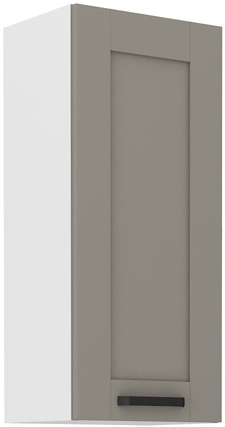Sienas skapītis 40 cm Luna balts/māla pelēks 40 G-90 1F