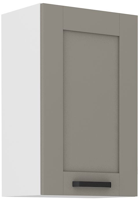 Sienas skapītis 45 cm Luna balts/māla pelēks 45 G-72 1F