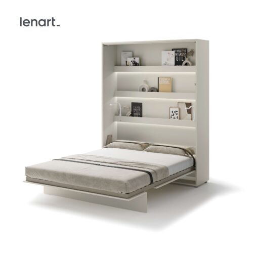 Lenart BED CONCEPT BC-12 vertikāla sienas gulta 160 kašmirs
