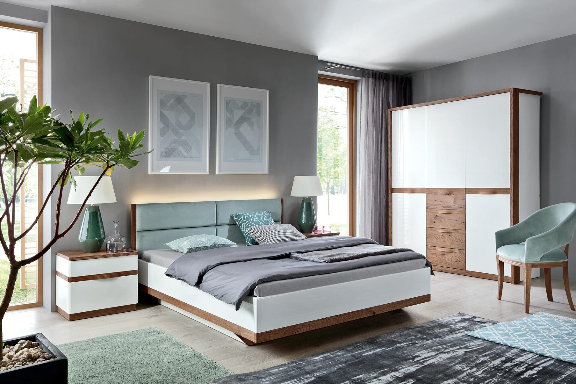 3 durvju skapis COMO CM-3D — 3 attēls